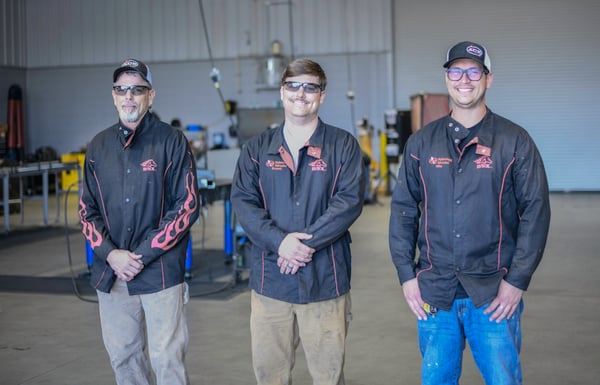 E&F team members pose for a photo